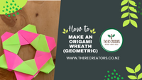 How to Make an Origami Wreath (Geometric)