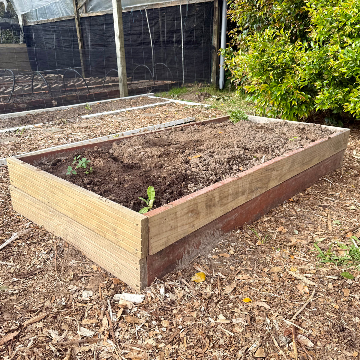 Garden Beds (framing timber reclaimed) PICK UP ONLY