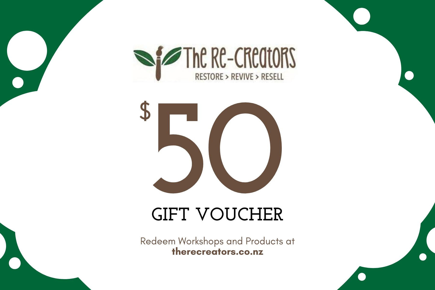 Gift Voucher - Product, Workshop or Event