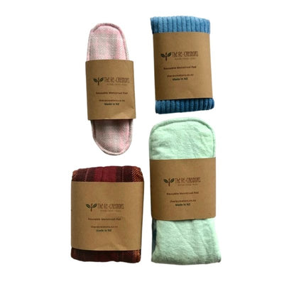 Menstrual Pads - Reusable Cloth (off-cuts, lucky dip colours)