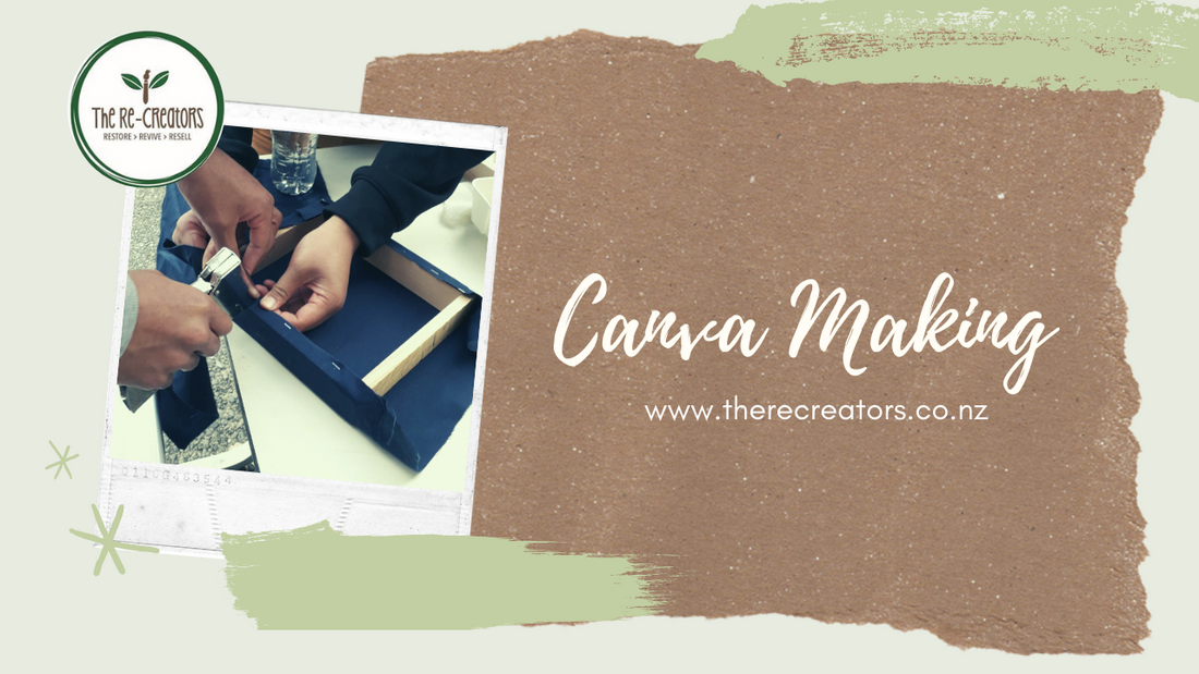 Zero Waste Canvas Making