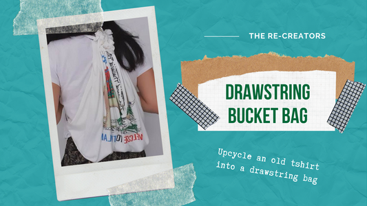 Drawstring Bucket Bag