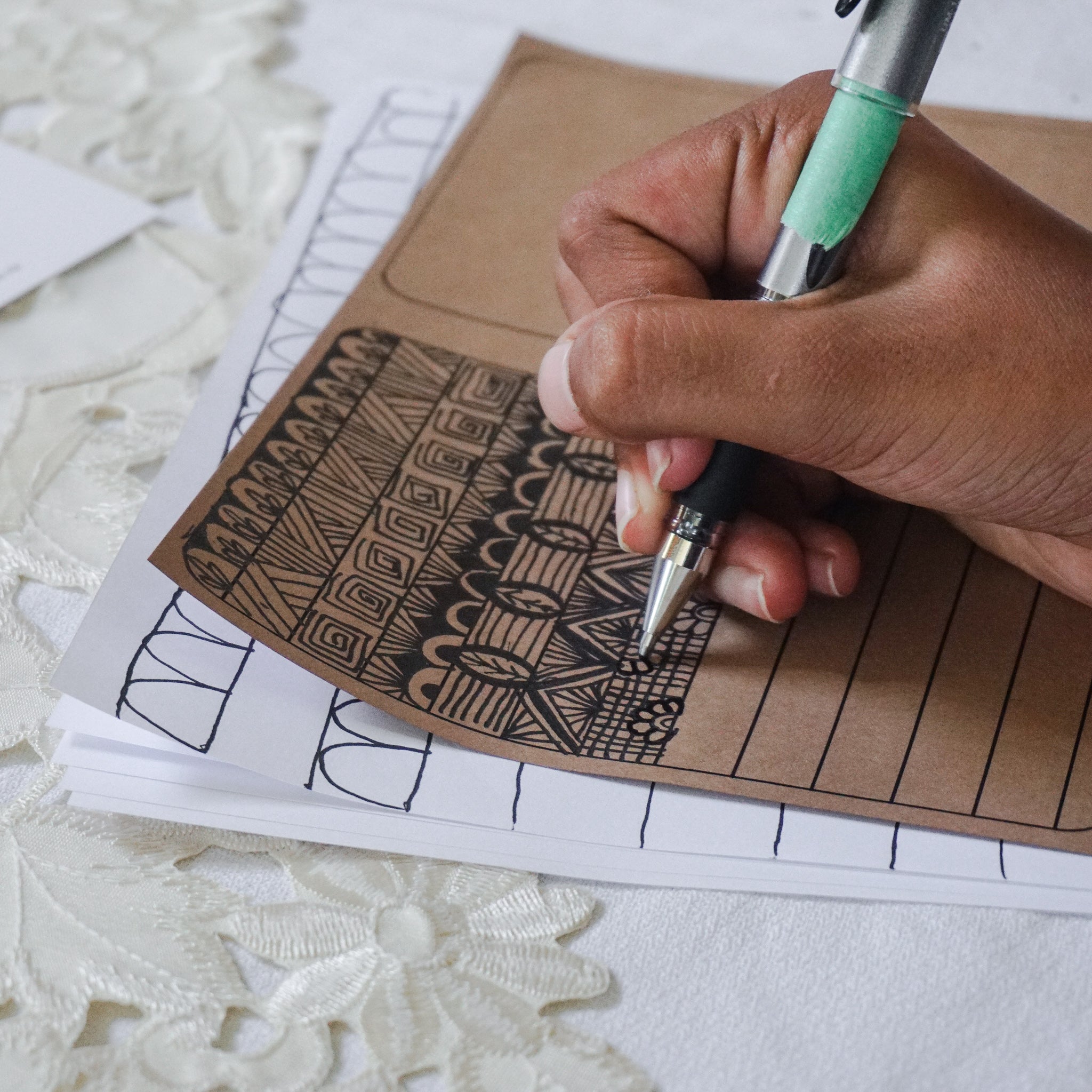 Beginner Zentangling Methods