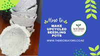 How to Make Upcycled Seedling Pots
