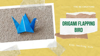 Upcycled Origami - Flapping Bird