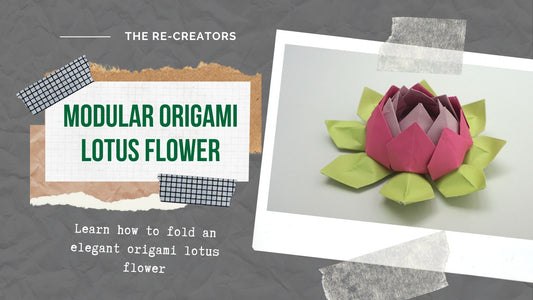 Modular Origami Lotus FLower