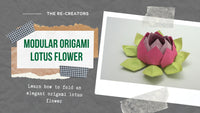 Modular Origami Lotus FLower