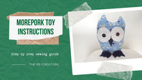 Upcycled Morepork Toy Instructions