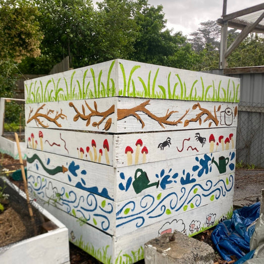 Wooden Compost Bin - 1sqm Slot or Stack System - PICK UP ONLY