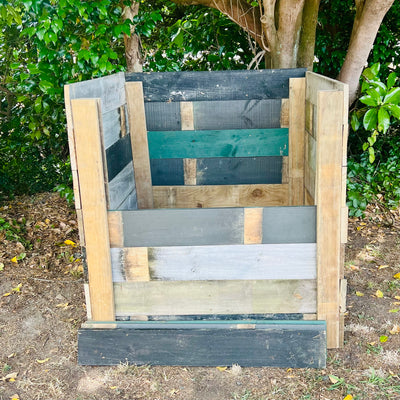 Wooden Compost Bin - 1sqm Slot System