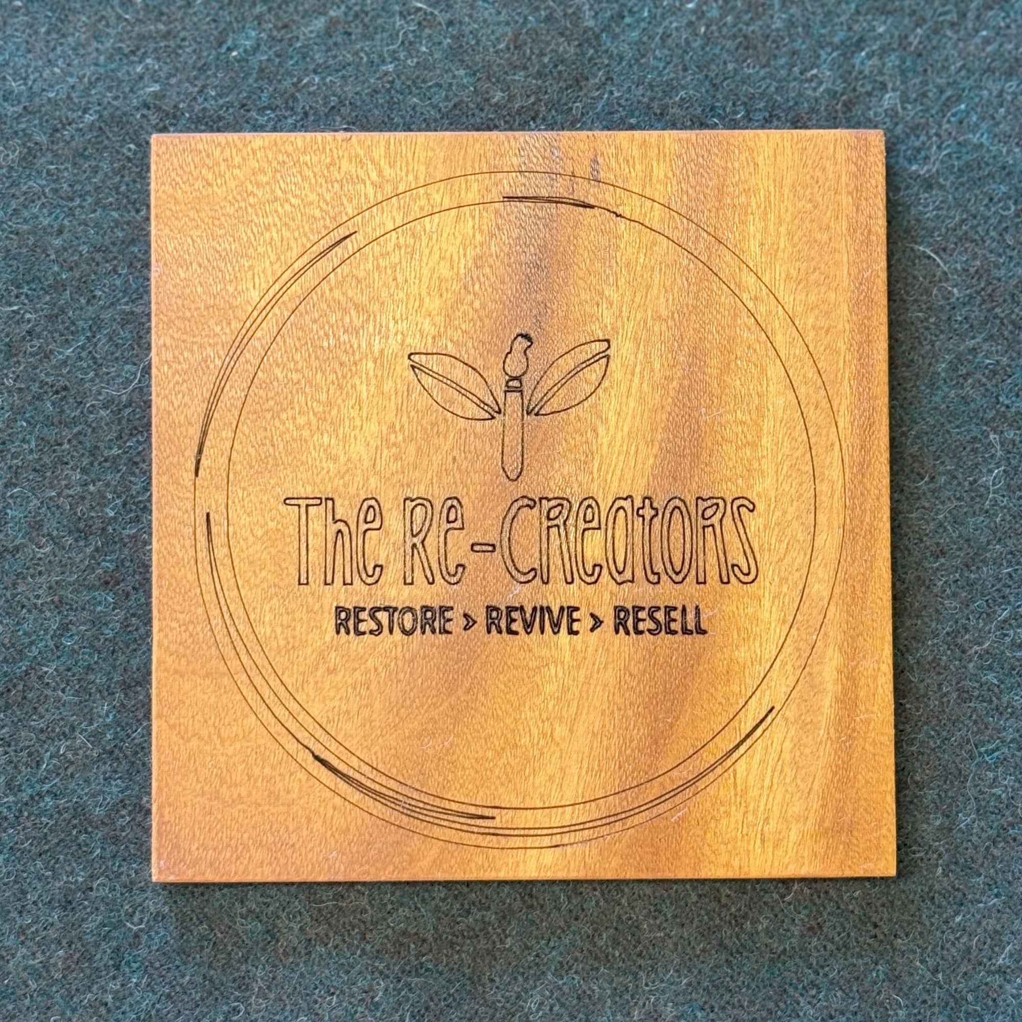 Branded Native Timber Coasters