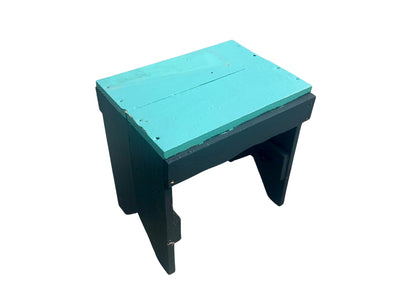 Painted/ Stained Wooden Stool