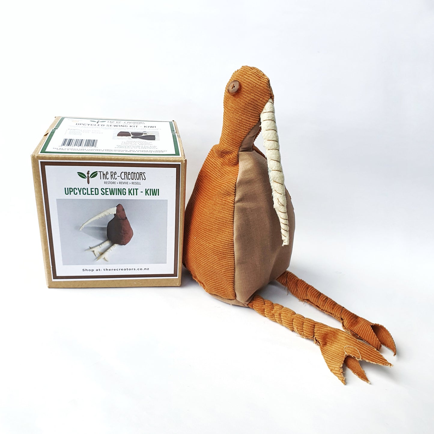 DIY Upcycle Kiwi Toy Sewing Kit