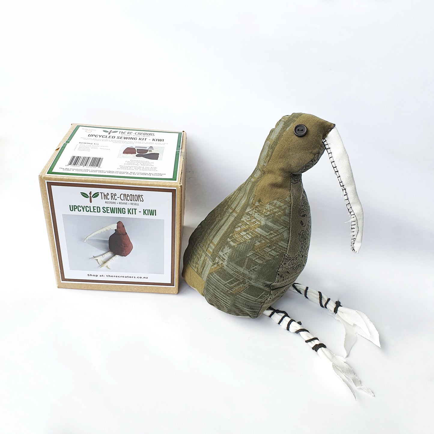 DIY Upcycle Kiwi Toy Sewing Kit