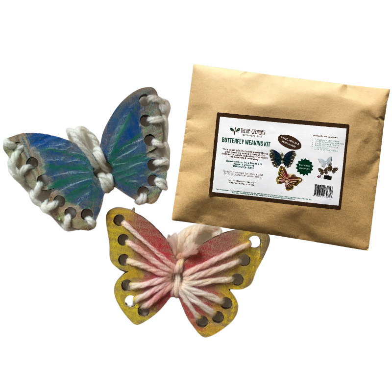 DIY Butterfly Weaving Kit