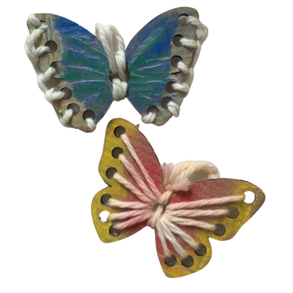 DIY Butterfly Weaving Kit