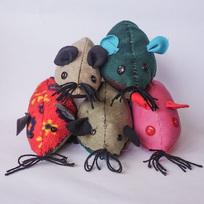 DIY Upcycle Mouse Toy Sewing Kit
