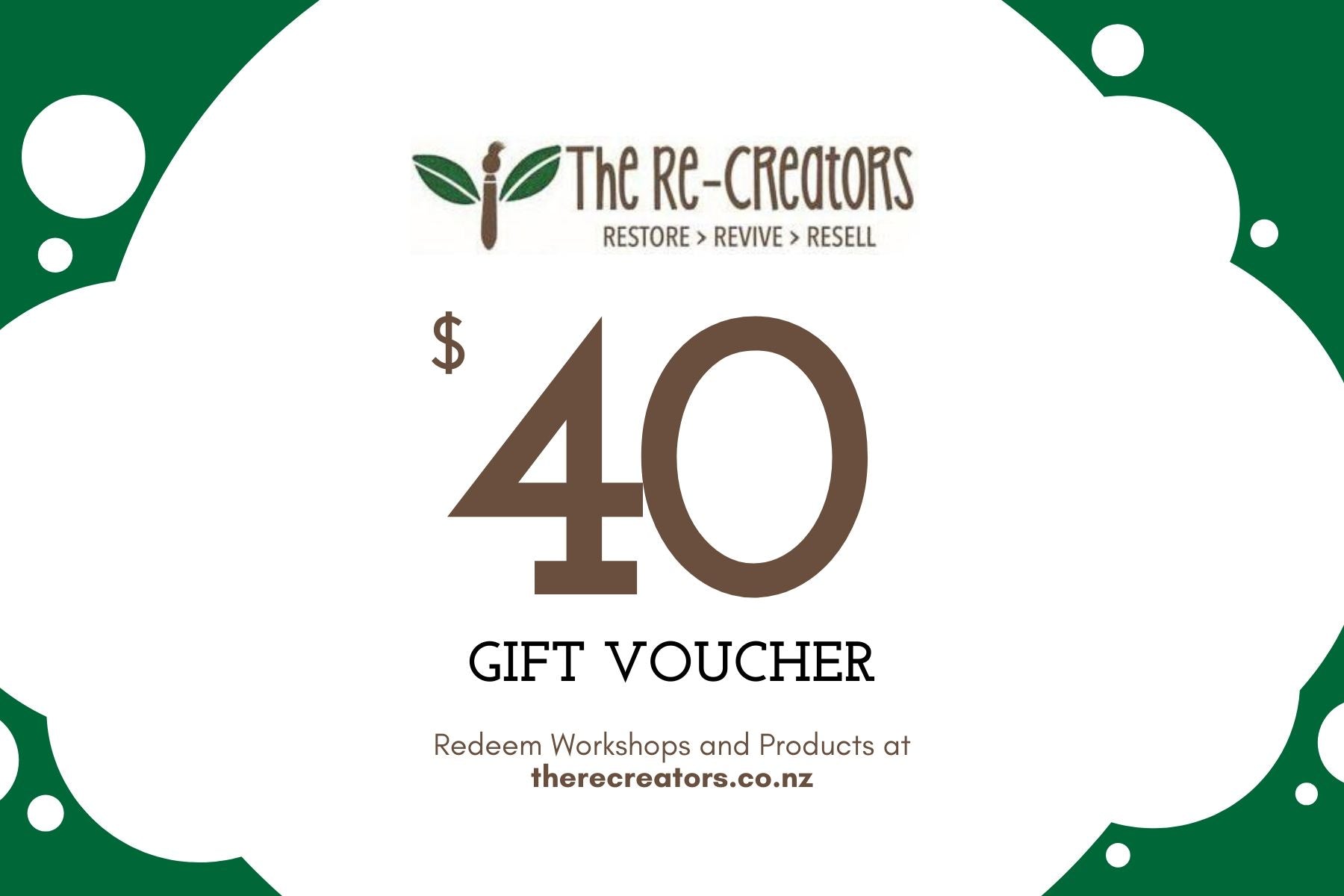 Gift Voucher - Product, Workshop or Event