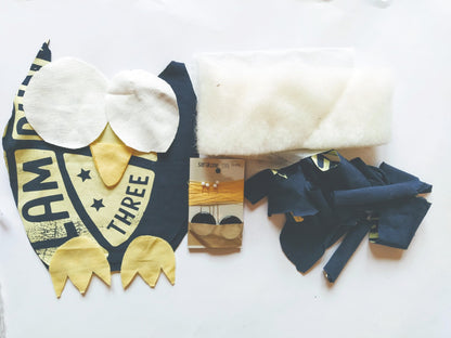 DIY Upcycle Morepork Toy Sewing Kit