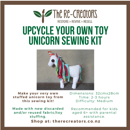 DIY Upcycle Unicorn Toy Sewing Kit