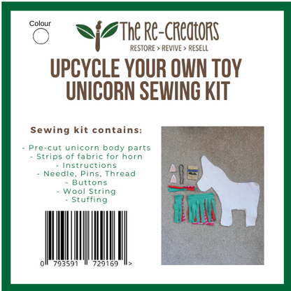 DIY Upcycle Unicorn Toy Sewing Kit