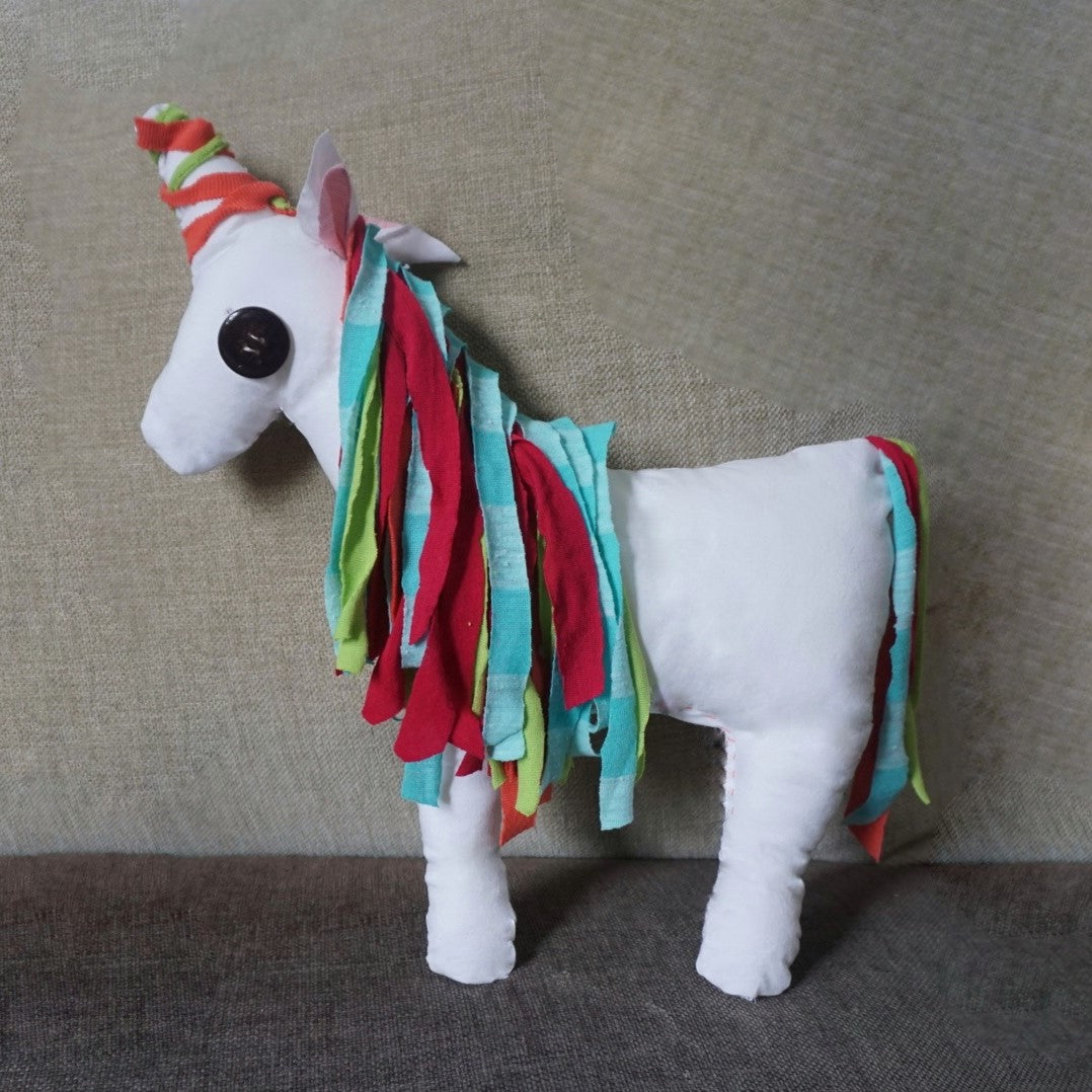 DIY Upcycle Unicorn Toy Sewing Kit