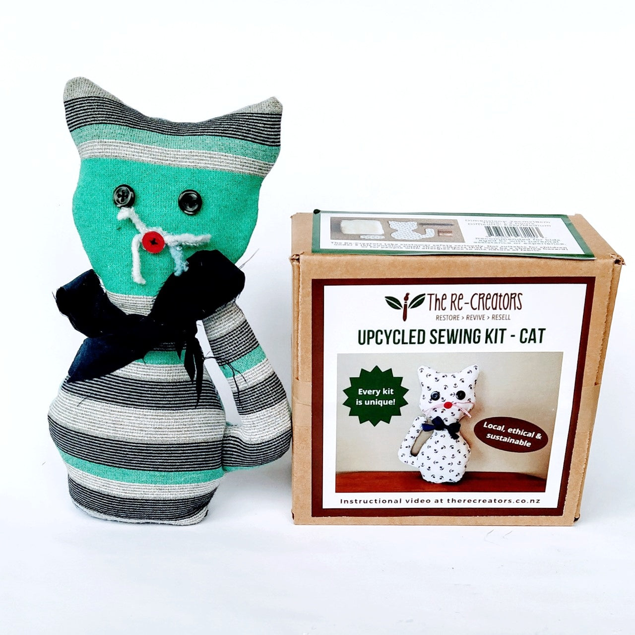 DIY Upcycle Cat Toy Sewing Kit