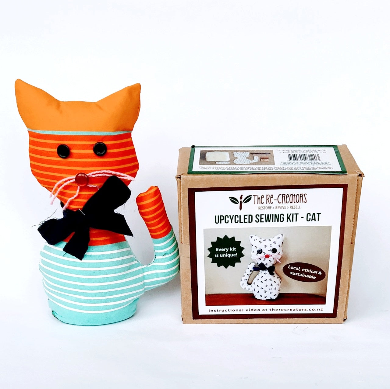 DIY Upcycle Cat Toy Sewing Kit