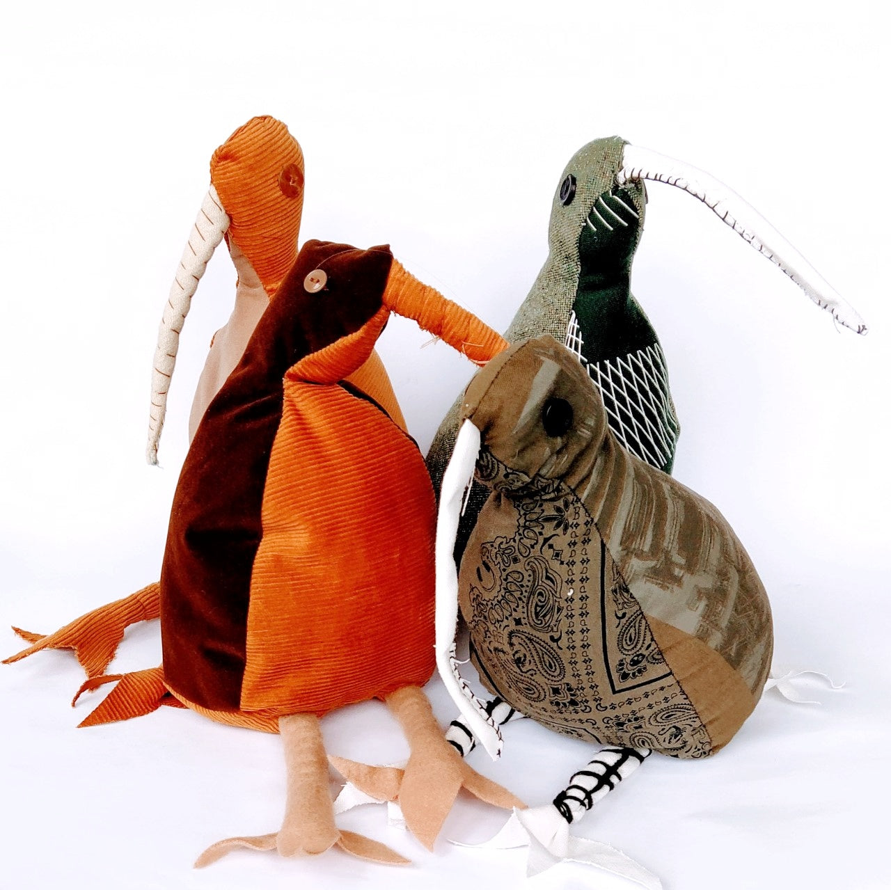 DIY Upcycle Kiwi Toy Sewing Kit