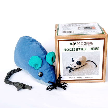 DIY Upcycle Mouse Toy Sewing Kit
