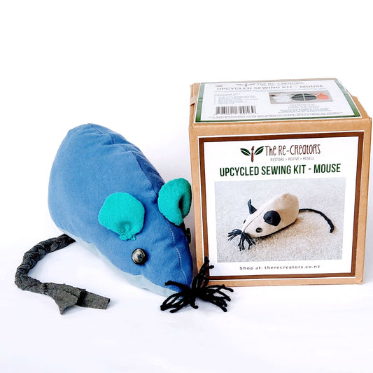 DIY Upcycle Mouse Toy Sewing Kit